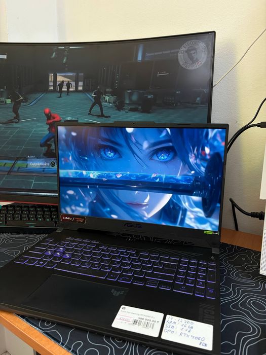 Игровой ноутбук ASUS TUF GAMING| RTX 4060 8gb | i7-12700H