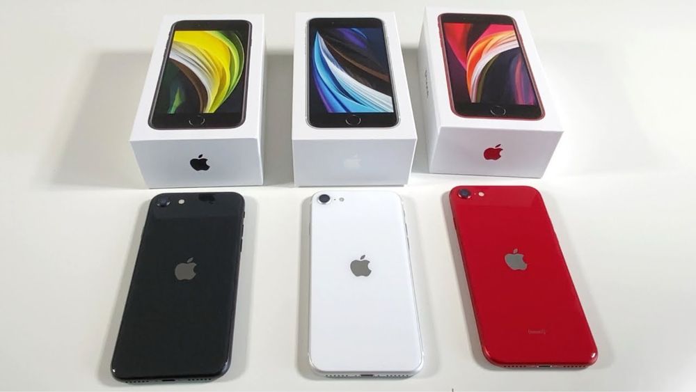 iPhone SE 3• ca NOi • Rosu • ALB • Negru