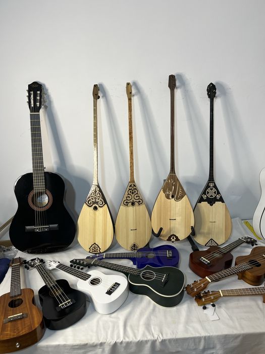 Домбыра,Уклеле,уклеле,домбра,гитара,