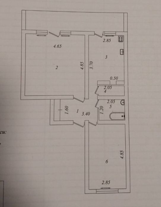 2/5/9 Буюк Ипак Йули 65м2  Максим Горький метро бий