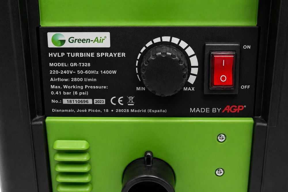 Sistem profesional de vopsire Green-Air GR-T328 HVLP