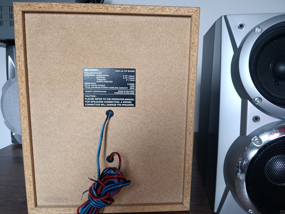 Колонки Sharp cp Ba 200