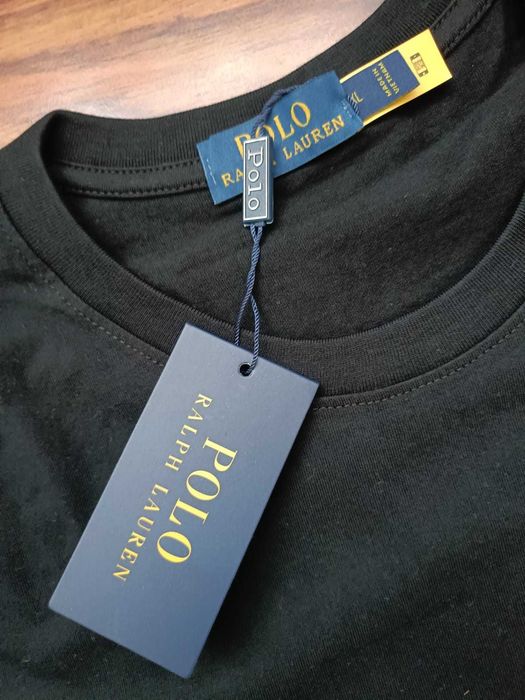 Polo Ralph Lauren T-Shirt Negru – Mărimea XL fit L