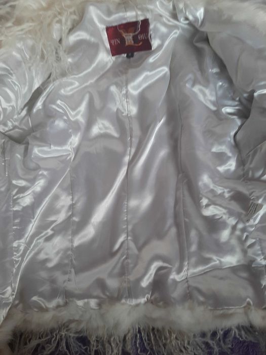 Шуба кроличья женская