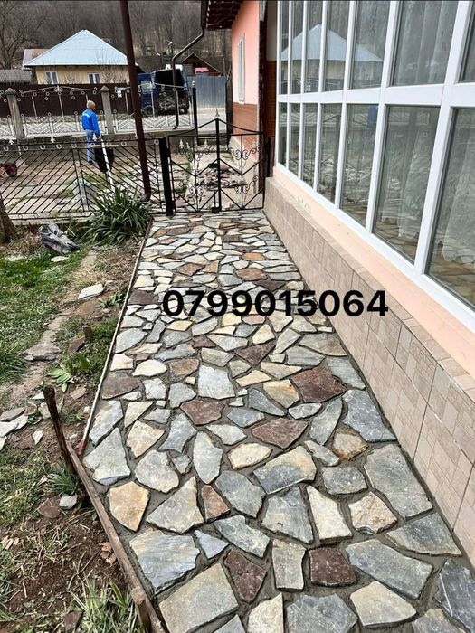 Vand si montez piatra oriunde in tara