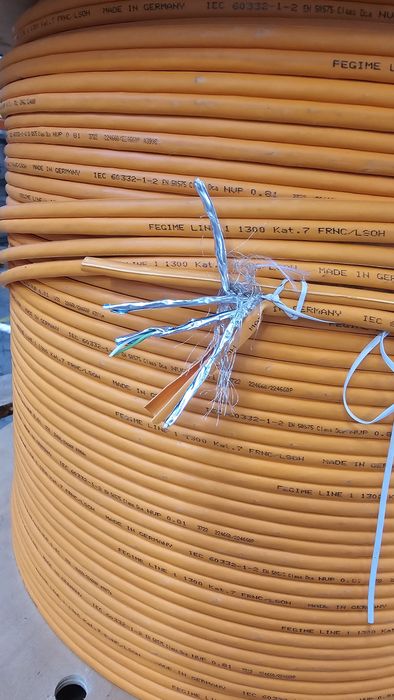 Cablu Cat 7, cupru