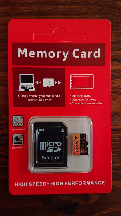 SD card памет SONY  512GB