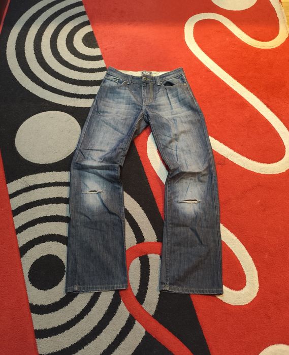 Flared baggy jeans