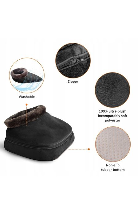 aparat masaj picioare reci obosite shiatsu incalzire husa detasabila