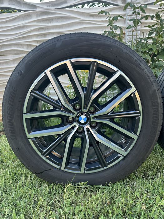 Jante OE BMW M Double Spoke 838M R18 + anvelope de vară