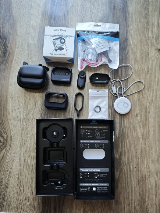 Insta 360 go 3s nou plus accesorii cadou