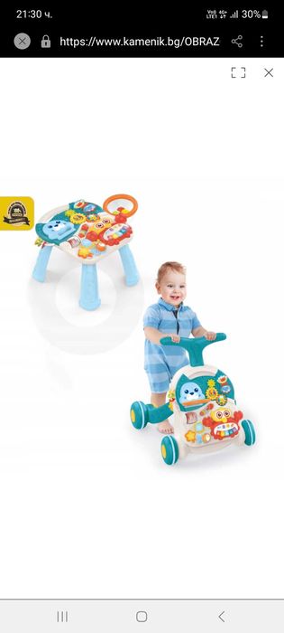 Проходилка 2в1 масичка