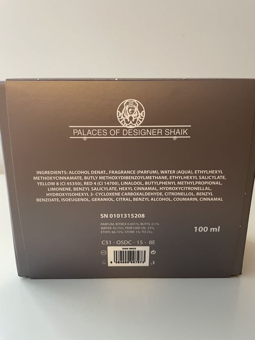 Shaik Designer Gold 100ml parfium