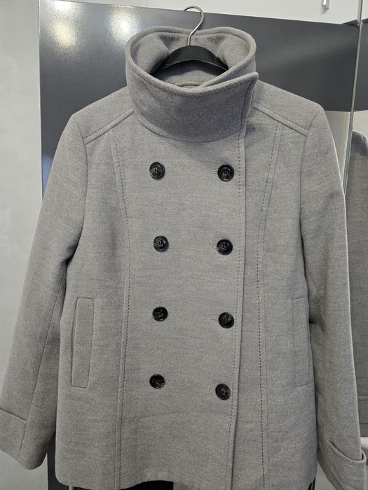 Сиво палто H&M размер 44