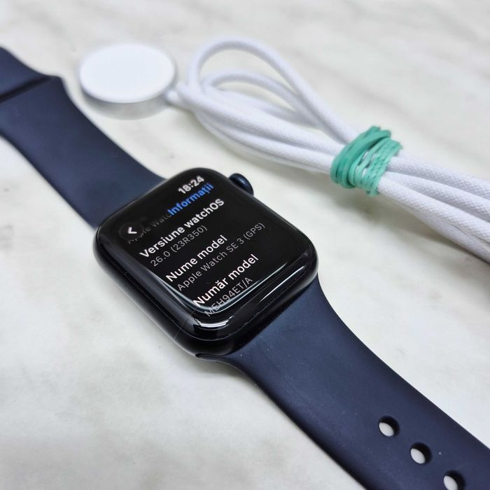 Apple Watch SE 3, GPS 40 mm 100% Baterie Garantie Zeus Amanet Militari