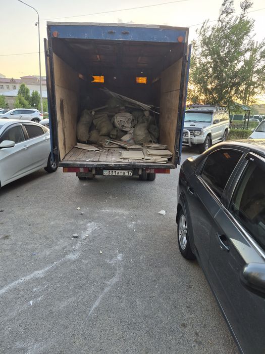 Вывоз  мусор Газель по городу