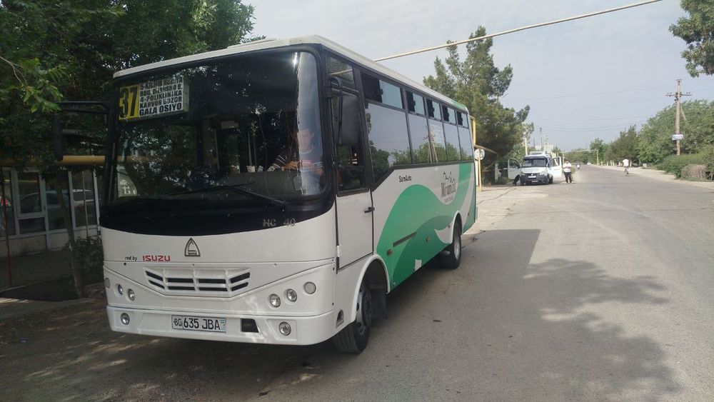 Автобус исузи метан