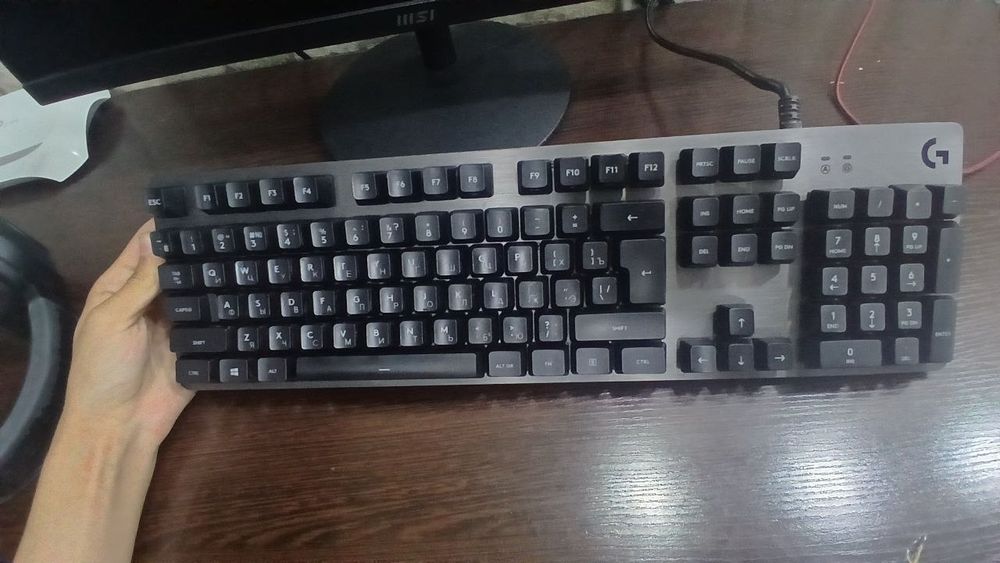 Игровая механическая клавиатура
клавиатурpa Logitech G413 Carbon (Rome