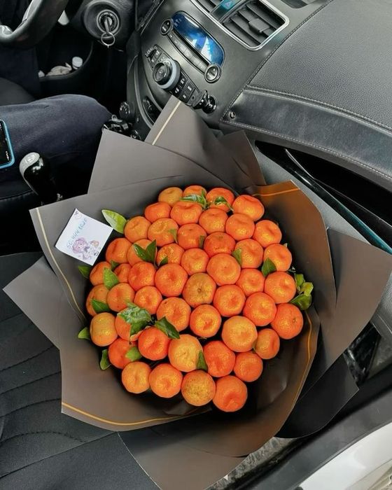 Букет из мандаринов