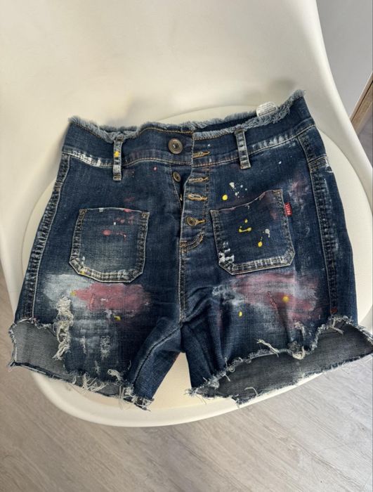 Къси дънкови панталони Pause Bershka Stradivarius