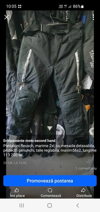 Pantaloni moto cu protectii hard