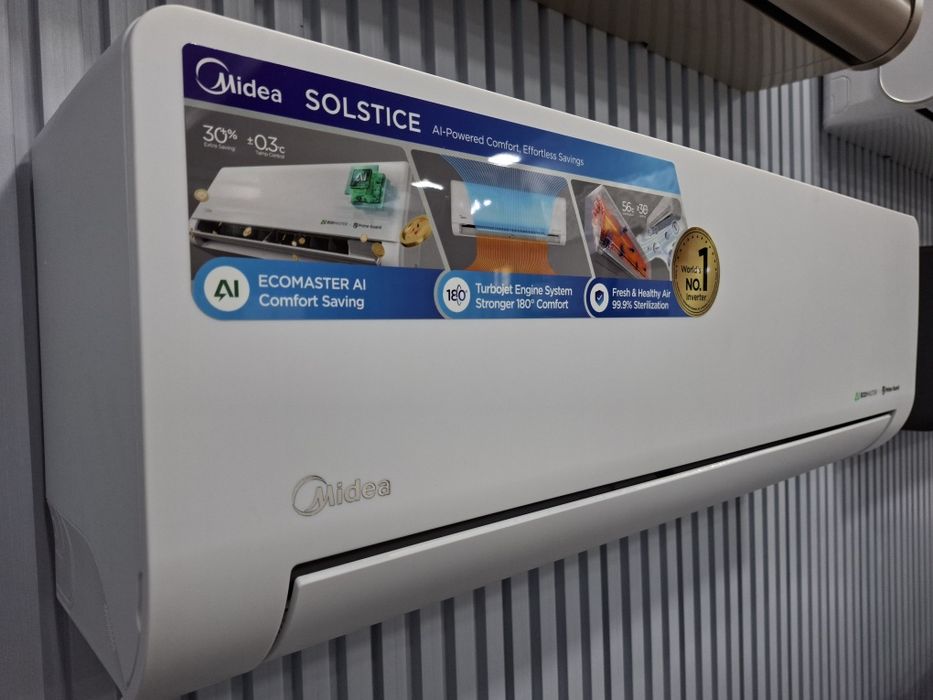 Кондиционер Midea Alba Pro AI Wi-Fi Inverter белый матовый 7–24 BTU