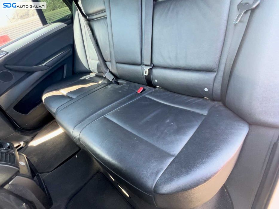 Interior Piele Neagra Scaun Scaune Fata Electrice Stanga Dreapta cu Incalzire si Bancheta cu Spatar BMW X5 E70 2006 - 2013 [Q6895]