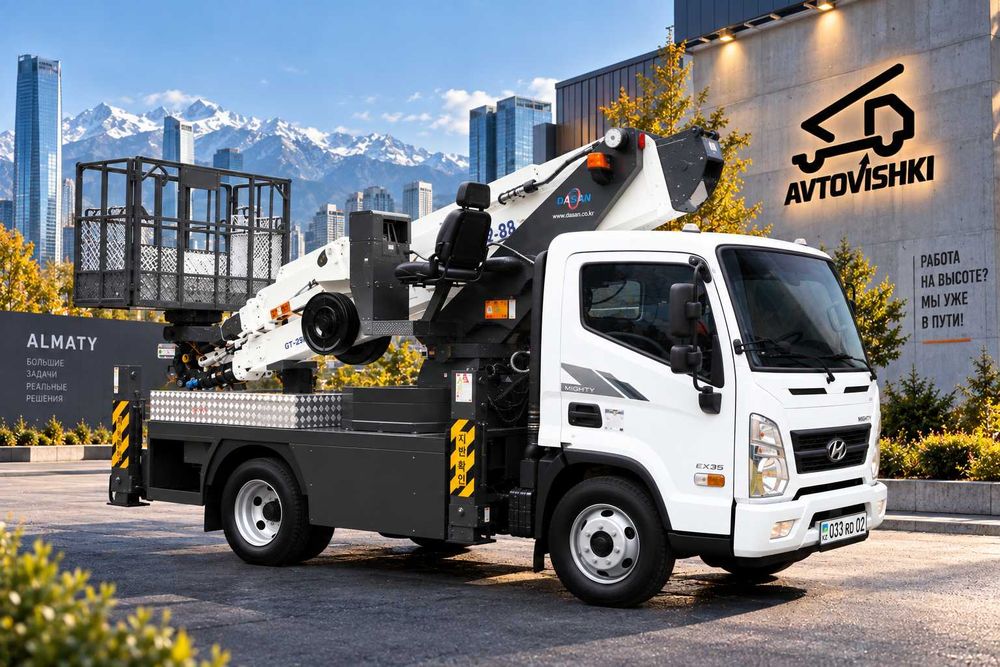 Аренда автовышки в Алматы с НДС 16%