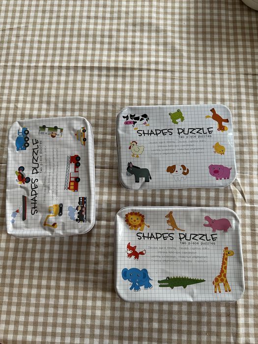 Набор Пазлов для малышей, цена за 3 вида