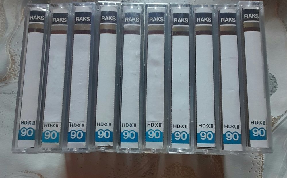 Aудио касети RAKS HD-XII 90 ( GOLD ) - Хром