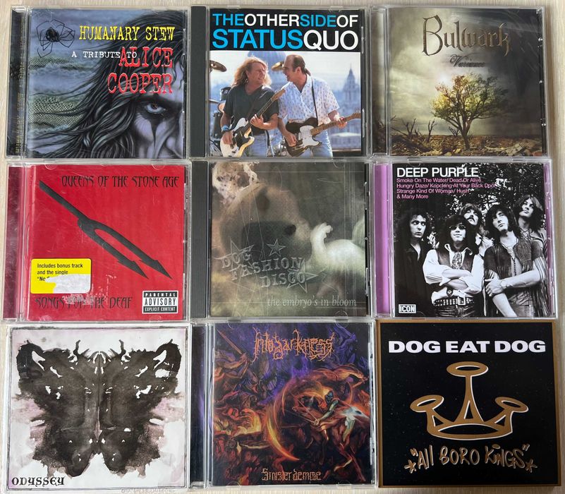 Дискове с ROCK , PUNK и METAL