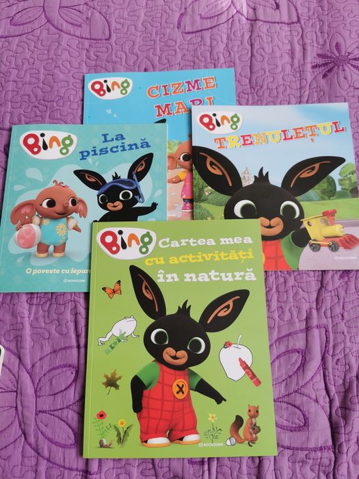 Cele 4 cărți din Colecția Bing