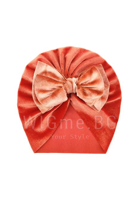 Бебешки тюрбан - кадифе