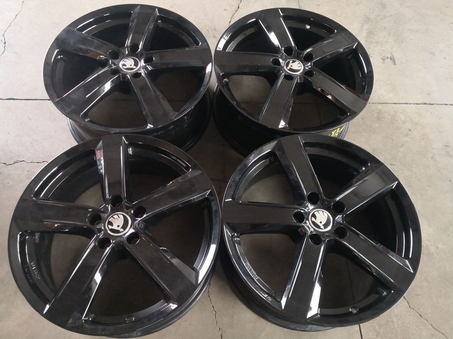 5х112 фолксваген шкода 5x112 volkswagen vw skoda 18 цола джанти като нови