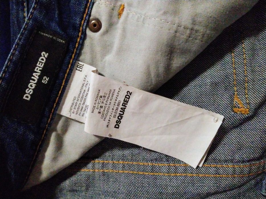 Blugi babati Dsquared2 Cool Guy Jean Size 52 (36) Culare deosebita!