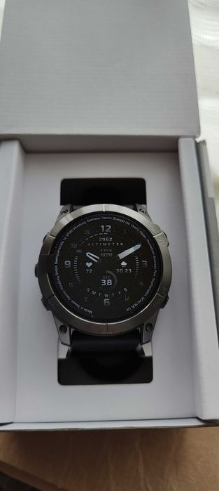 Нов Garmin Epix Pro Sapphire Titanium