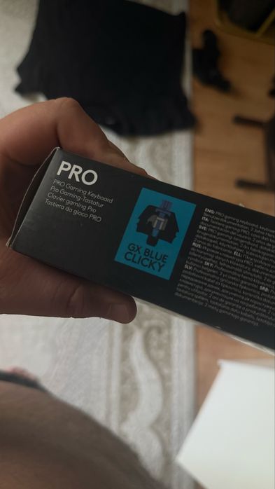 logitech g pro blue clicky