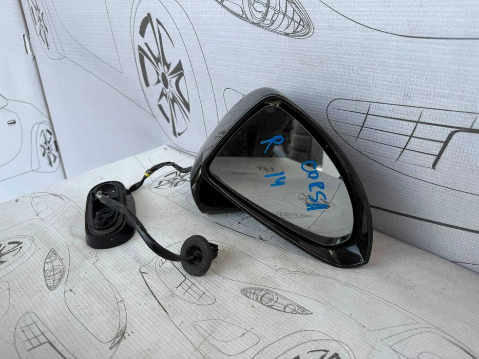 Oglindă Retrovizoare Dreapta Electrică 5 Pini Opel Corsa D 13265262 / [2006-2014] / (5D3)