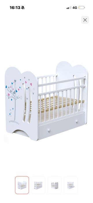 Кровать для новорожденных