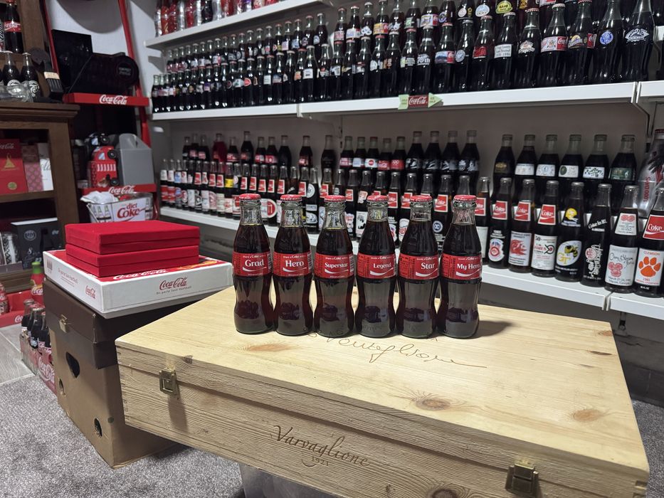 Vand sticle Coca Cola - editii limitate