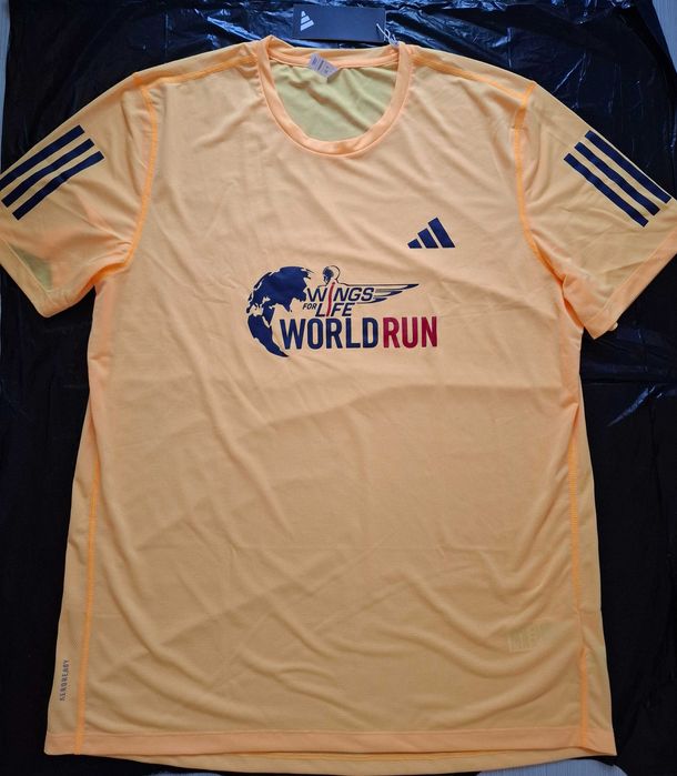 АДИДАС Wings for Life -World Run Мъжка тениска/Adidas, Размер М и L