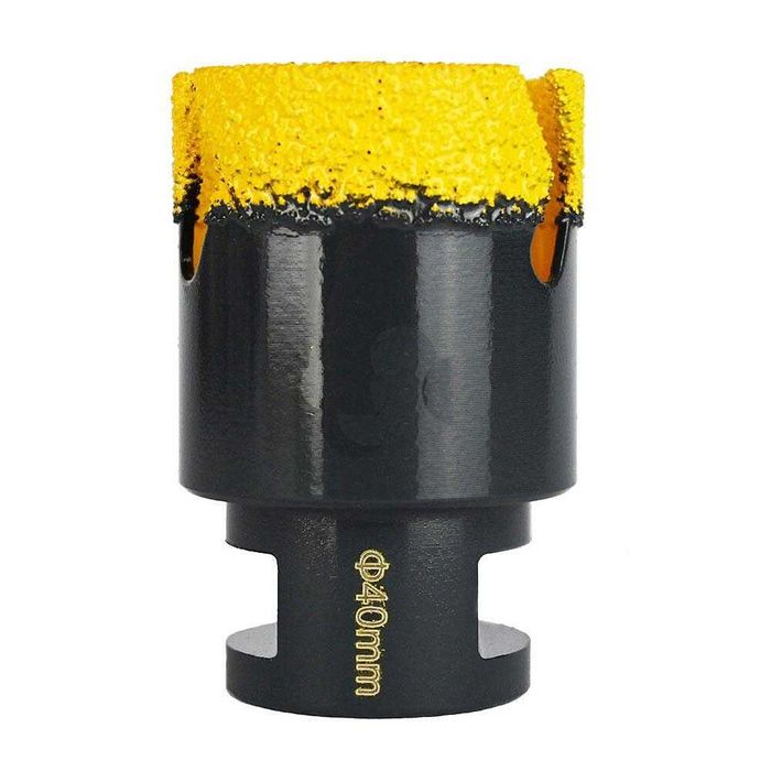 Боркорони диамантени за гранитогрес, фаянс, 6-68 мм, M14, 7 части