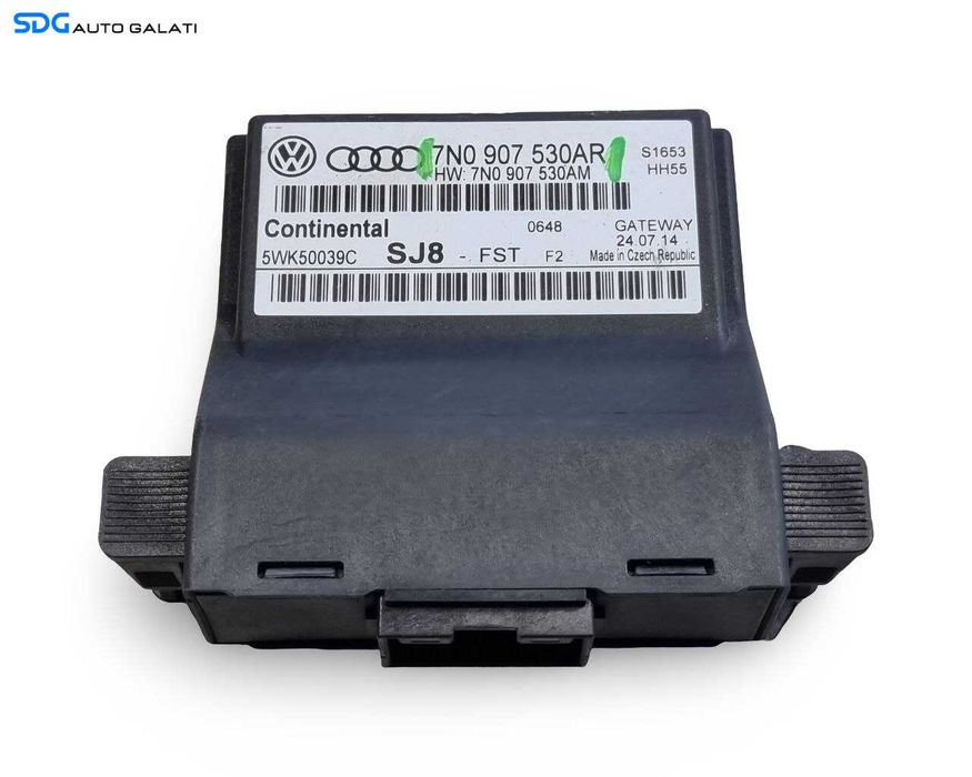 Modul Calculator Control Central Volkswagen Passat B7 2010 - 2015 Cod 7N0907530AR, 7N0907530AM, 5WK50039C [LR3359]