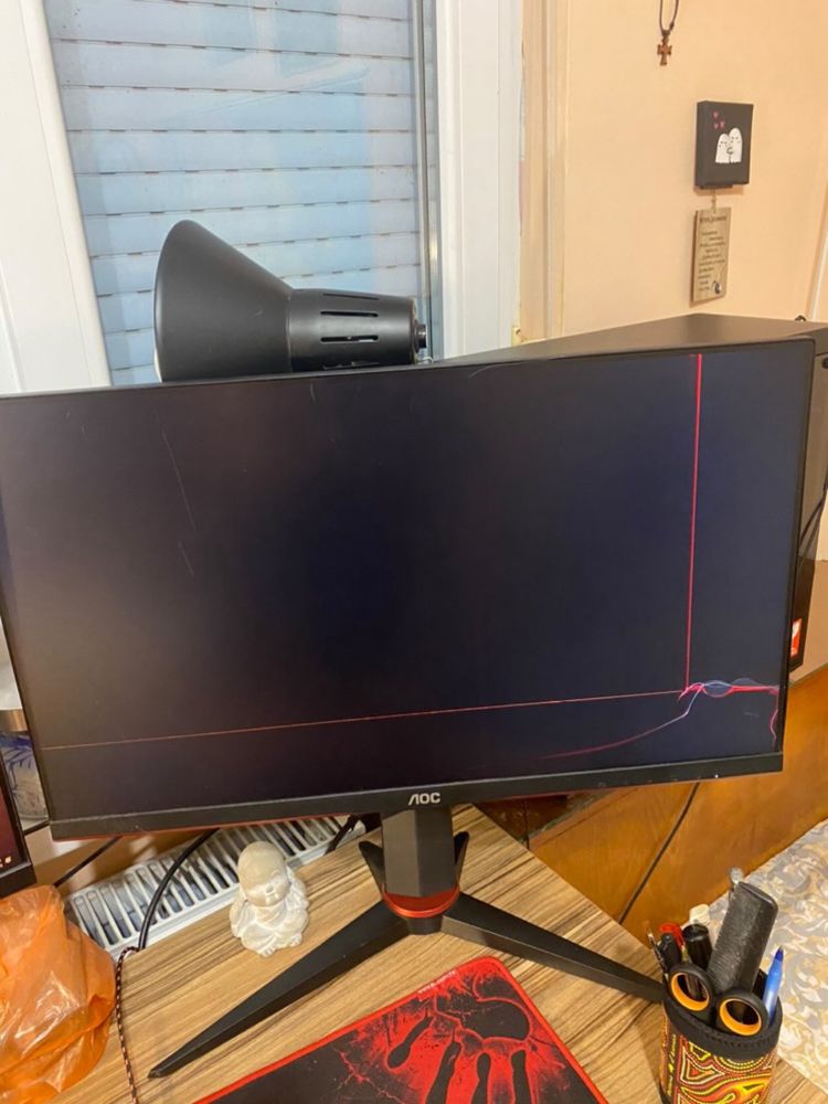 Монитор АОС 24 инча 144hz гр. Пазарджик Ябълките • OLX.bg