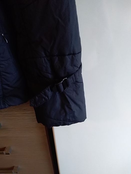 Дамско черно яке шушляк