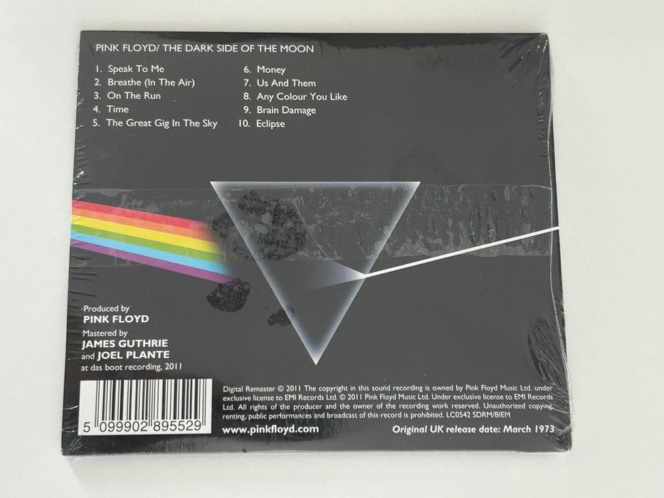 Vand cd audio original Pink Floyd - Dark Side Of The Moon