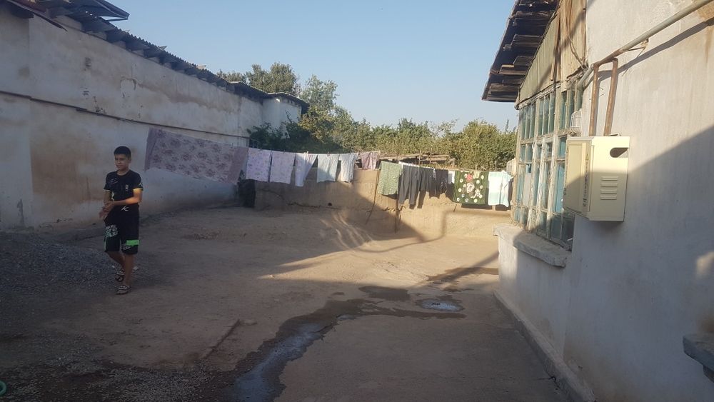 Участок с фундаментом