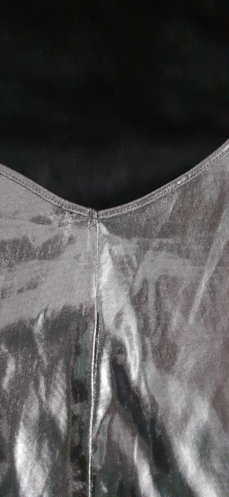 Rochie argintie Gina tricot, mas XS