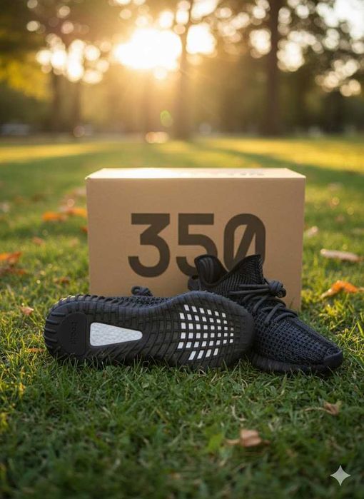 Adidas Yeezy Boost 350 V2 Black - Premium