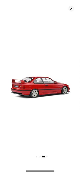 Macheta auto BMW M3 E36 Streetfighter 1994, 1:18, Imola Red, Solido